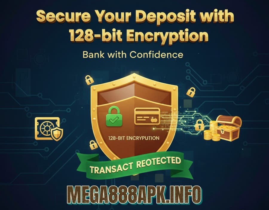 Secure Your Deposit with 128-bit Encryption